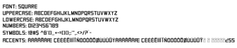 Immagine 0 per SquareFont