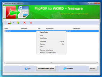 Flip PDF to Wordの画像3