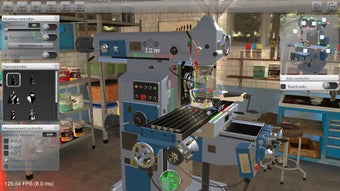 Milling machine 3D