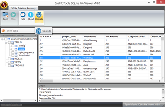 SysInfo SQLite File Viewe…の画像0