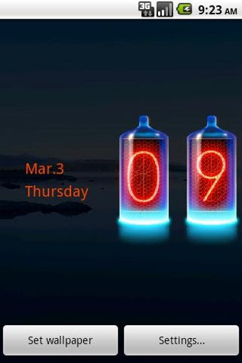 Immagine 0 per nixie LiveWallpaper Trial