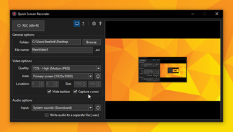 Bild 0 für Quick Screen Recorder