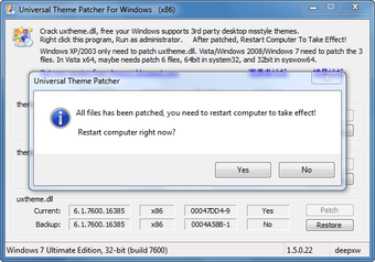 Obraz 1 dla Universal Theme Patcher