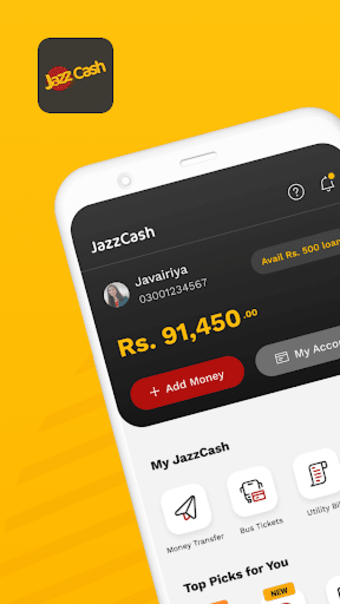 JazzCash - Money Transfer Mobile Load  Payments