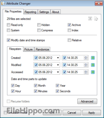 Attribute Changer 11.20b download the last version for ios