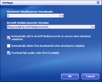 Immagine 0 per ArcSoft Video Downloader