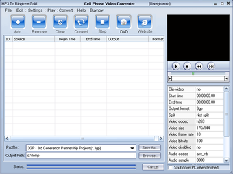 MP3 To Ringtone Goldの画像2