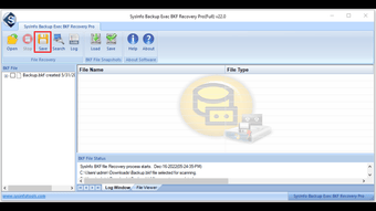 Image 0 pour Sysinfo Backup Exec BKF R…