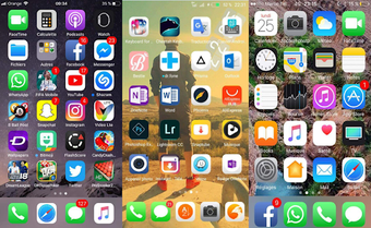 Image 1 pour iLauncher Iphone X  iOS 1…