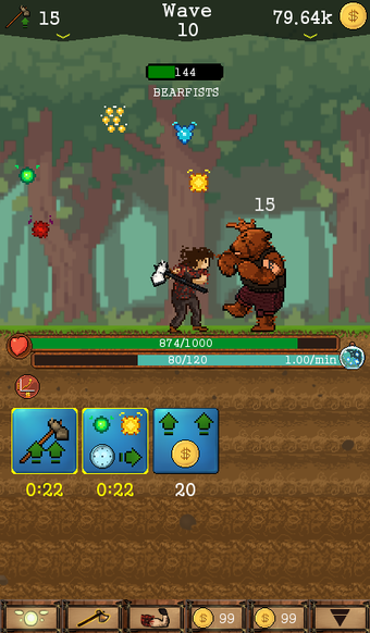Obraz 0 dla Lumberjack Attack! - Idle…