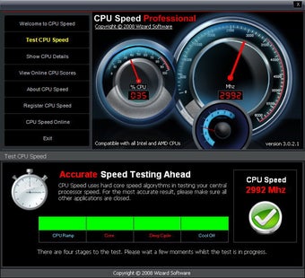 Image 0 for CPU Speed Professional