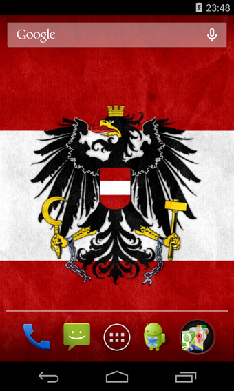Image 0 pour Flag of Austria Live Wall…