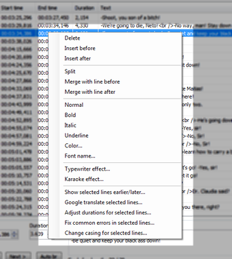 Image 6 for Subtitle Edit