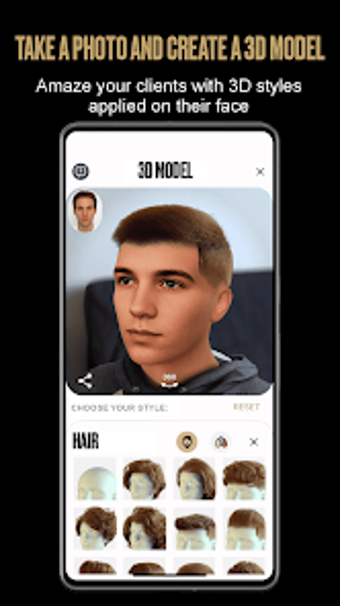 Immagine 0 per StyleForge 3D Barber Assi…