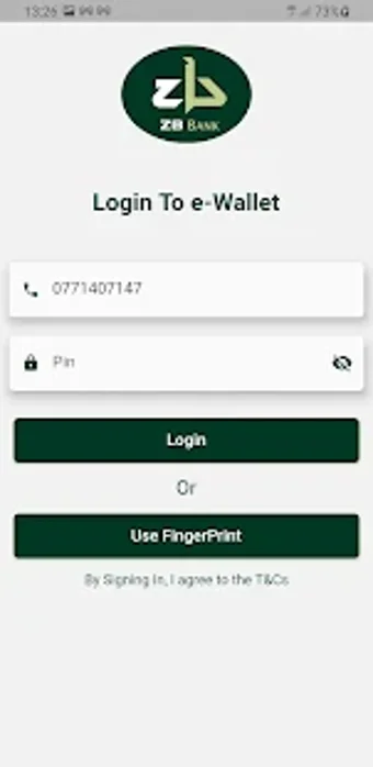 Image 0 for ZB eWallet