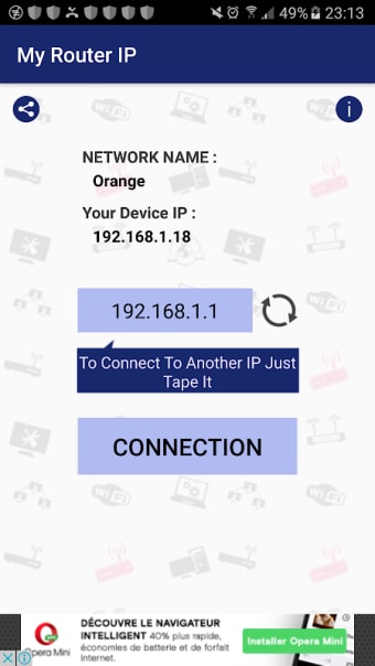 My Router IP (Setup Page)