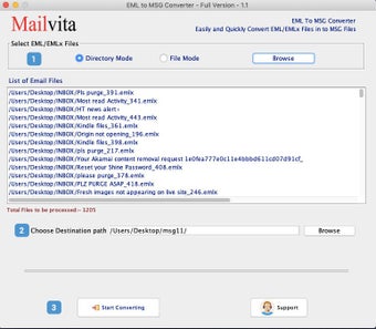 MailVita EML to MSG Conve…的第0张图片