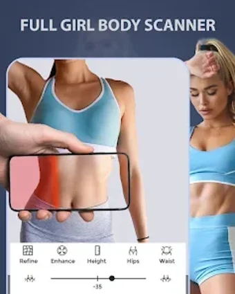 Obraz 0 dla Body Scanner Girl Shape E…