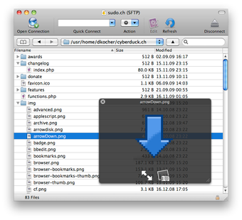 Imagen 0 para CyberDuck for Mac