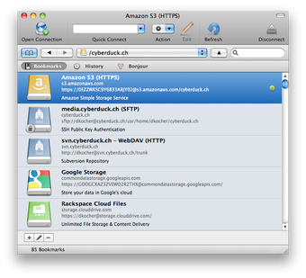 Imagen 1 para CyberDuck for Mac