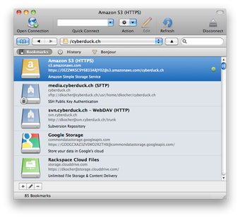 CyberDuck for Macの画像1