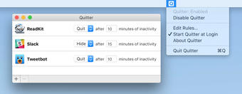 Quitter for Mac