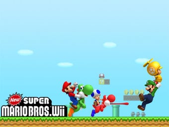 New Super Mario Bros. Wii Wallpaper