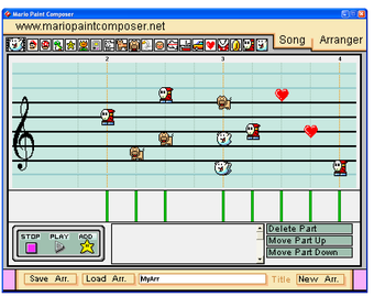 Bild 1 für Mario Paint Composer