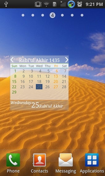 Imagen 11 para Hijri Calendar Widget