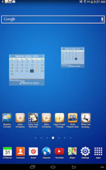 Imagen 10 para Hijri Calendar Widget