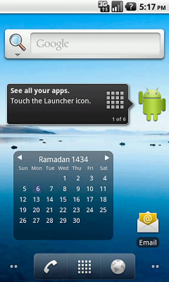 Imagen 4 para Hijri Calendar Widget