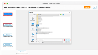 Cigati PST Viewer for Mac的第0张图片