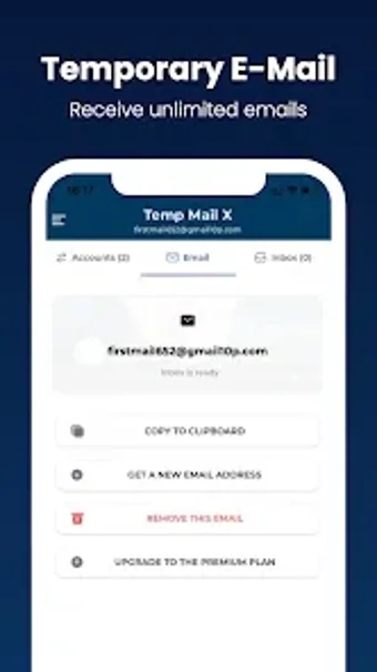 Temp Mail X - Mutil Emailの画像0