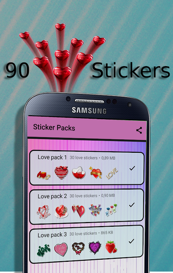 Image 0 for WASticker Love Stickers