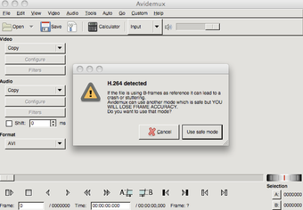 Bild 0 für Avidemux