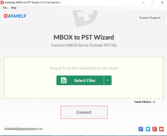 DataHelp MBOX to PST Wizard