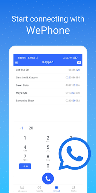WePhone - free phone call…的第3张图片