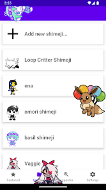 Imagen 0 para Shijima - Shimeji for And…
