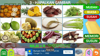 Belajar Buah Dan Sayuran的第0张图片