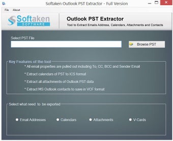 Outlook PST Extractor的第0张图片