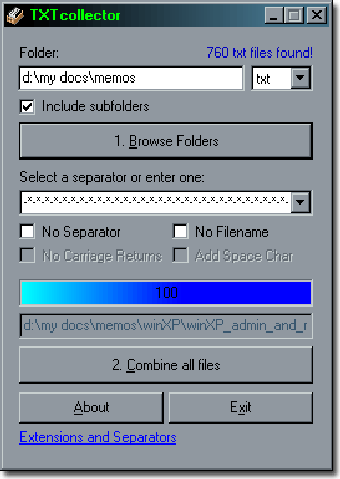 Immagine 1 per TXTcollector