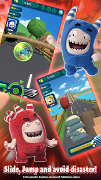 Image 1 pour Oddbods Turbo Run