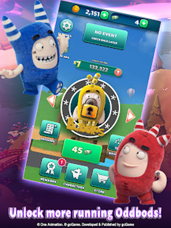 Bild 1 für Oddbods Turbo Run