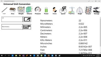 Universal Unit Conversion