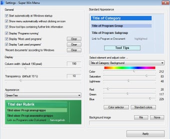 Image 0 pour Super Win Menu