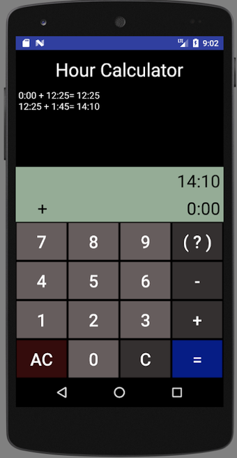 Hour Calculator