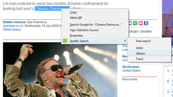 Imagen 0 para Spotify Search