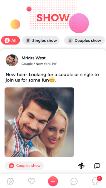 Obraz 0 dla Threesome Swingers App - …