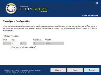 how to use the deep freeze software