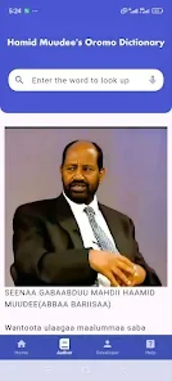 Obraz 0 dla Hamid Mudes Oromo Diction…